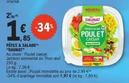 E.Leclerc PÂTES & SALADE DAUNAT offre