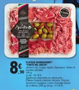 E.Leclerc PLATEAU GRANDISSIMO CORTE DEL GUSTO offre
