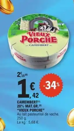 E.Leclerc Camembert offre