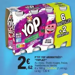 E.Leclerc P'TIT YOP AROMATISÉS 'YOPLAIT' offre
