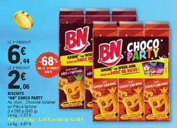 E.Leclerc BISCUITS “BN” CHOCO PARTY offre