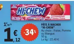 E.Leclerc PÂTE À MACHER “HI-CHEW” offre