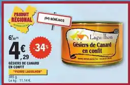 E.Leclerc GÉSIERS DE CANARD EN CONFIT offre