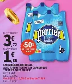 E.Leclerc Perrier Fines Bulles offre