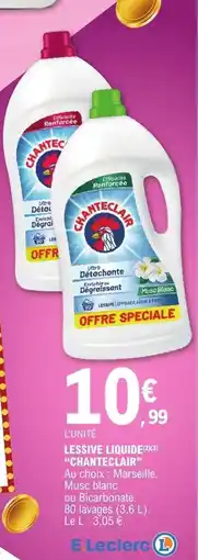 E.Leclerc LESSIVE LIQUIDE CHANTECLAIR offre