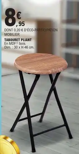 E.Leclerc Tabouret Pliant offre