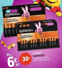 E.Leclerc Duracell Plus offre