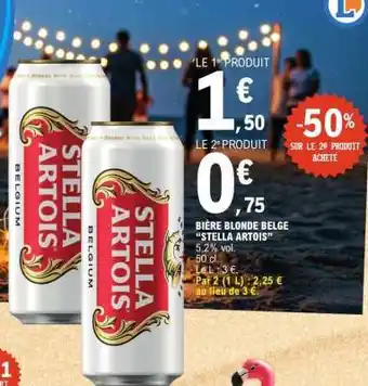 E.Leclerc STELLA ARTOIS offre