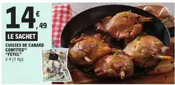 E.Leclerc Cuisses de Canard Confites 'Feyel' offre