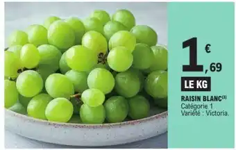 E.Leclerc Raisin Blanc offre