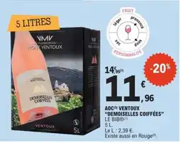 E.Leclerc AOC VENTOUX 'DEMOISELLES COIFFÉES' offre
