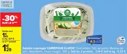 Carrefour Salades à partager carrefour classic' offre