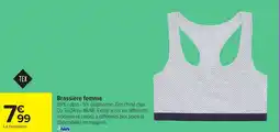 Carrefour Brassière femme offre