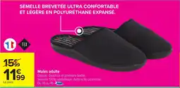 Carrefour Mules adulte offre