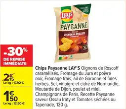 Carrefour Chips paysanne lay's offre