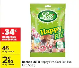 Carrefour Bonbon lutti offre