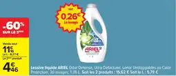 Carrefour Lessive liquide ariel offre