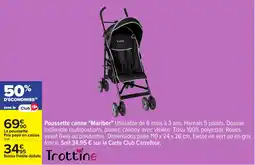 Carrefour Poussette canne "Maribor" offre