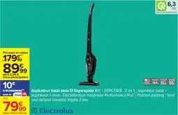 Carrefour Aspirateur balai sans fil Ergorapido offre