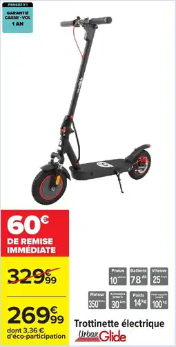 Carrefour Trottinette électrique offre