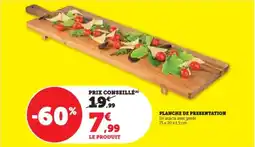 Super U Planche de presentation offre