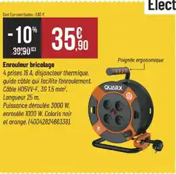 Bricorama Enrouleur bricolage offre