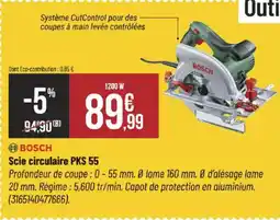 Bricorama BOSCH Scie circulaire PKS 55 offre