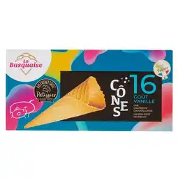 Carrefour Market LA BASQUAISE Cônes à garnir offre