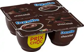 Carrefour Market DANETTE Crème dessert Prix Choc offre