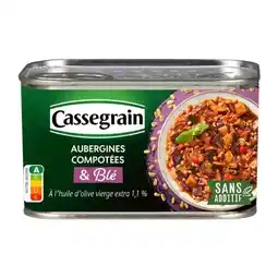 Carrefour Market CASSEGRAIN Légumes cuisinés et céréales offre