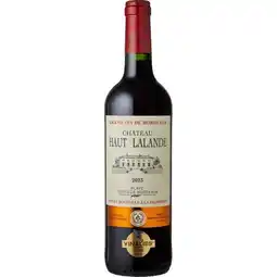 Carrefour Market CHÂTEAU HAUT LALANDE A.O.P. Blaye Côtes de Bordeaux offre