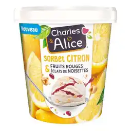 Carrefour CHARLES & ALICE Sorbet offre