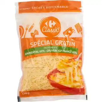 Carrefour CARREFOUR CLASSIC' Fromage râpé offre