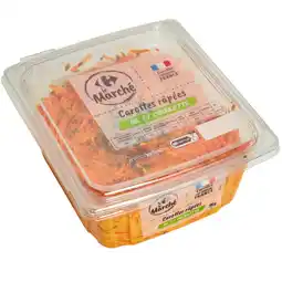 Carrefour CARREFOUR LE MARCHE Carottes finement râpées offre