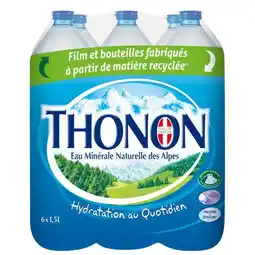 Carrefour THONON Eau minérale naturelle offre
