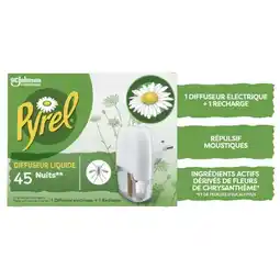 Carrefour PYREL Diffuseur liquide anti-moustiques offre