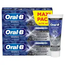 Carrefour ORAL B Dentifrice Maxi Pack offre