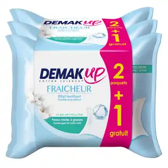 Carrefour DEMAK'UP Lingettes Démaquillantes offre