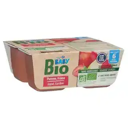 Carrefour CARREFOUR BABY BIO Purée de fruits Bébé offre