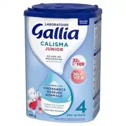 Carrefour GALLIA Calisma Junior 4 offre