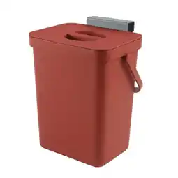 Carrefour CARREFOUR HOME Poubelle 5L terracota offre