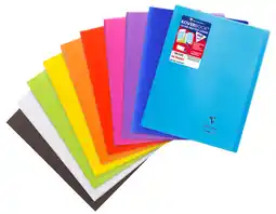 Carrefour CLAIREFONTAINE SUR TOUS LES CAHIERS KOVERBOOK 96 PAGES offre