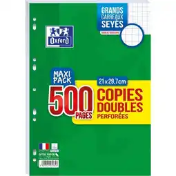 Carrefour OXFORD Copies doubles offre