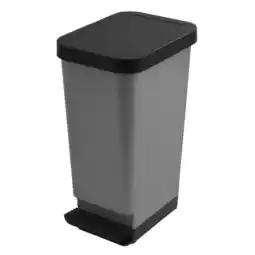 Carrefour CARREFOUR HOME Poubelle Moda 45L offre