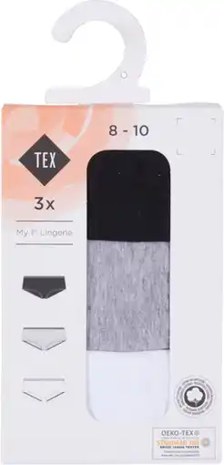 Carrefour TEX SUR TOUTE LA LINGERIE MY FIRST LINGERIE offre