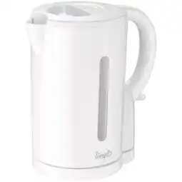 Carrefour BLUESKY Bouilloire électrique inox offre