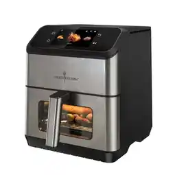Carrefour HELL'S KITCHEN Friteuse sans huile Air fryer connectée offre