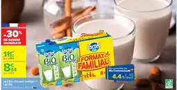 Carrefour Drive Lactel - lait bio format familial offre
