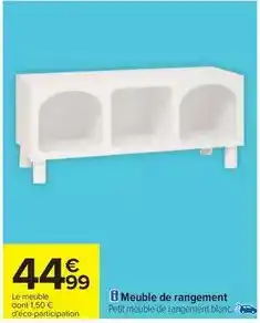 Carrefour Drive Meuble de rangement offre