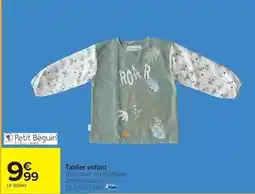 Carrefour Drive Petit beguin - tablier enfant offre